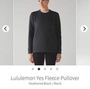 Lululemon Yes Fleece Pullover